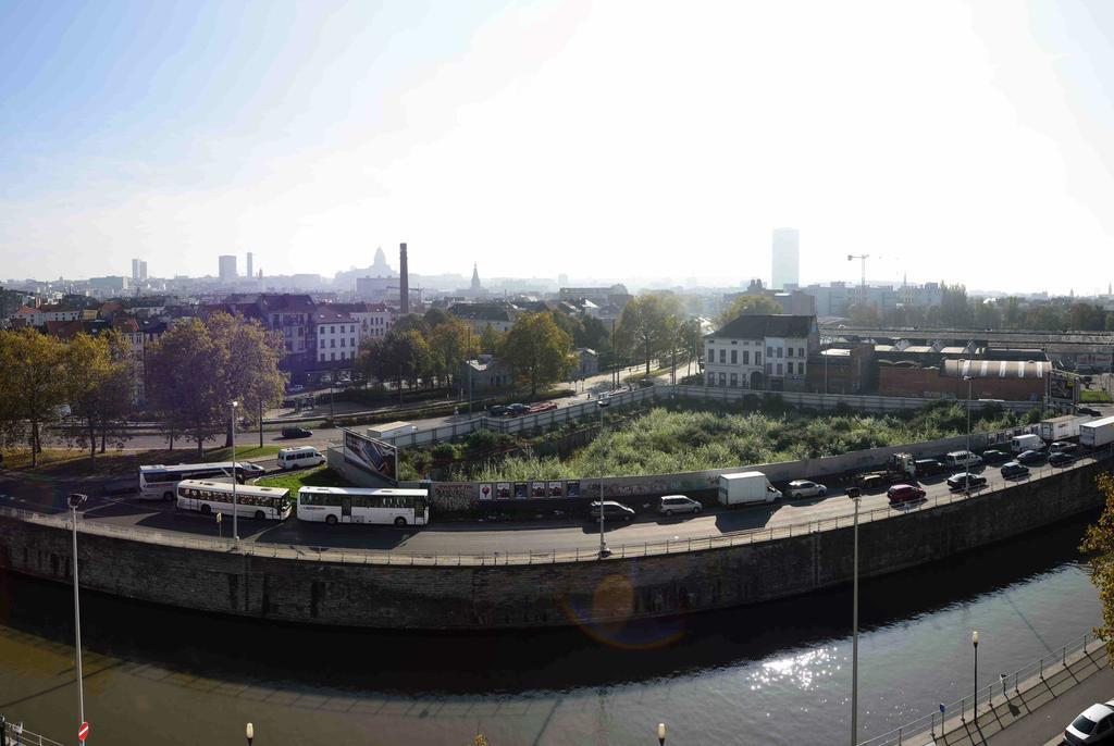 Hotel Belvue Sint-Jans-Molenbeek Exteriör bild